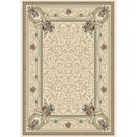 Ancient Garden 3 Ft. 11 In. X 5 Ft. 7 In. 57091-6464 Rug - Ivory